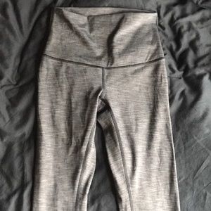 Lululemon high waisted sweat sucking leggings